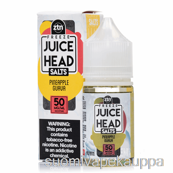 Vape Kauppa Pakaste Ananas Guava - Mehu Pää Suolat - 30ml 50mg